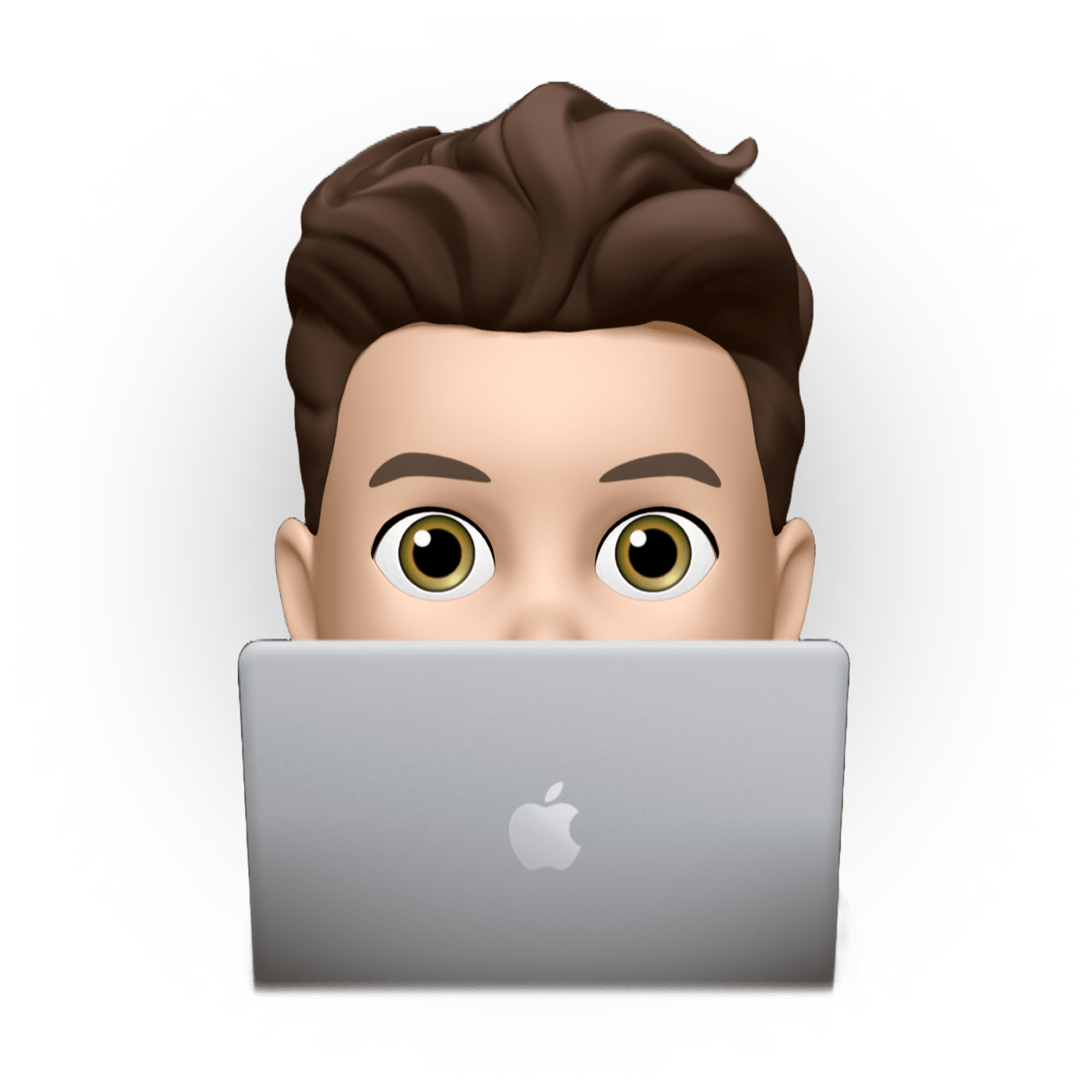 Genmoji with laptop